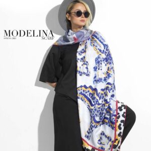 روسری نخی leopard مدلینا 1059 تابستانه