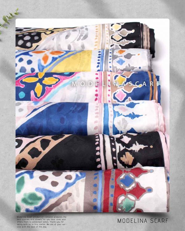 خرید روسری ژاکارد ترنج مدلینا 928