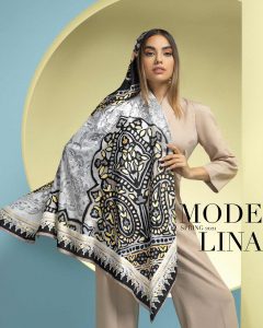 روسری ژاکارد ترنج مدلینا 928