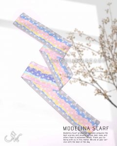 1055M4 دستمال سر و گردن بهاره