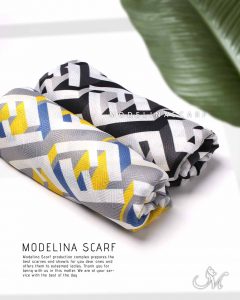 خرید شال نخی فندی 1062