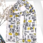 شال نخی LV 1063 طوسی