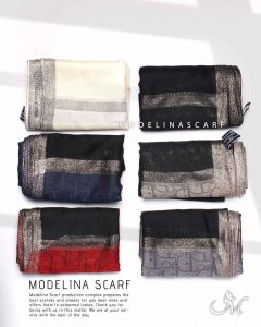 شال نخی ژاکارد لمه دار دیور 1034 بهاره