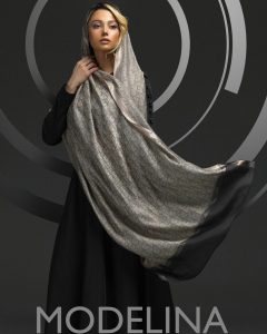 شال نخی ژاکارد لمه دار دیور 1034