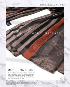 شال نخی ژاکارد لمه دارLV 1042 خاص