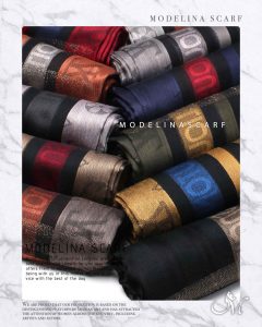 شال نخی ژاکارد لمه دارLV 1042 تابستانه