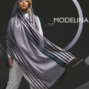 شال نخی ژاکارد لمه دار FENDI 1044