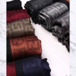 شال نخی ژاکارد لمه دار FENDI 1044 پاییزه
