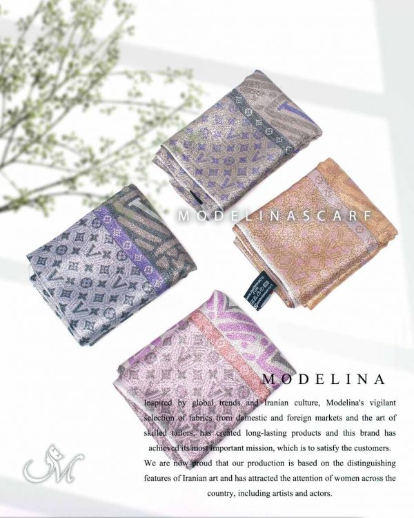 شال نخی لمه دارLV 1046 بهاره