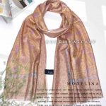 شال نخی لمه دارLV 1046 نارنجی