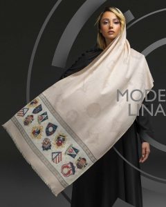 شال نخی ژاکارد LV 1048M1