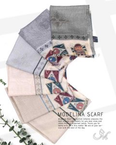 خرید شال نخی ژاکارد LV 1048M1