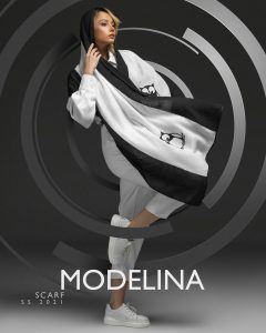 شال جغد 3تکه مدلینا 1066