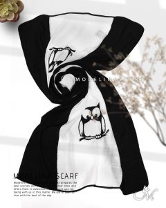 خرید شال جغد 3تکه مدلینا 1066