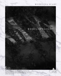 شال مشکی لاگرتا چیتا 1068 تابستانه