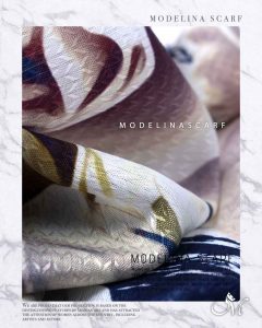 روسری نخی مدلینا 1072M1 تابستانه