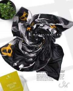 روسری نخی مدلینا 1072M11 بهاره