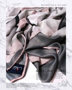 روسری نخی مدلینا 1072M12 تابستانه