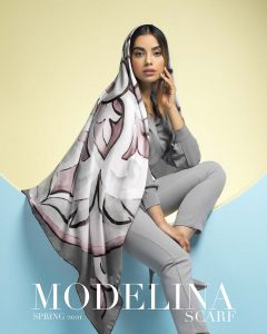 روسری نخی مدلینا 1072M12
