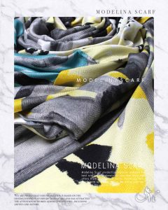 روسری نخی مدلینا 1072M13 شیک