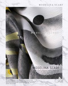 روسری نخی مدلینا 1072M13 تابستانه