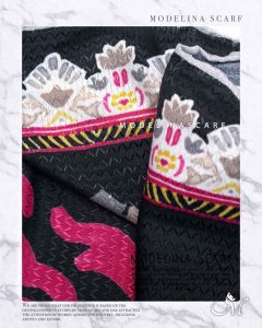 روسری نخی مدلینا 1072M3 بهاره