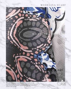 روسری نخی مدلینا 1072M4 تابستانه