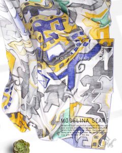 خرید روسری نخی مدلینا 1072M7