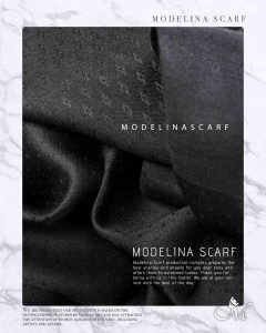 شال مشکی نخی 1074M3