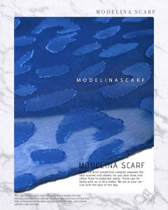 شال حریر ژاکارد پلنگی 1079 تابستانه