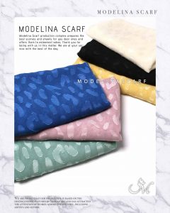 خرید شال حریر ژاکارد پلنگی 1079