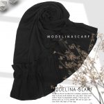 شال نخی دامنی 1080 مشکی