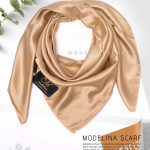 روسری ساتن ابریشم ترک قواره کوچک 400 پنککی