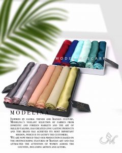 روسری ساتن ابریشم ترک قواره کوچک 400 مجلسی