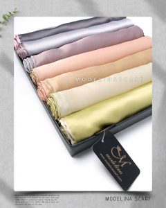 روسری ساتن ابریشم ترک قواره کوچک 400 شیک