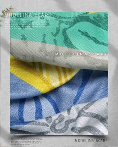 شال نخی مدلینا 888M18 شیک