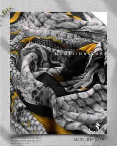 خرید شال نخی مدلینا M28 بهاره