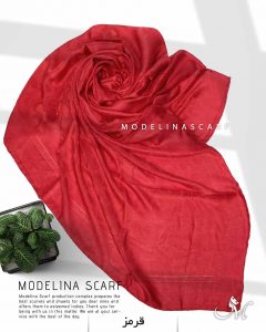 روسری لمه ژاکارد COACH 1040M3 قرمز