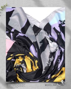 روسری نخی مدلینا 1072M19 پاییزه