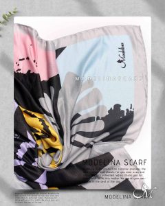 روسری نخی مدلینا 1072M19 تابستانه
