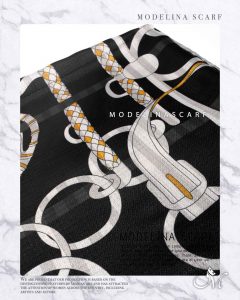 خرید روسری نخی مدلینا M22 بهاره