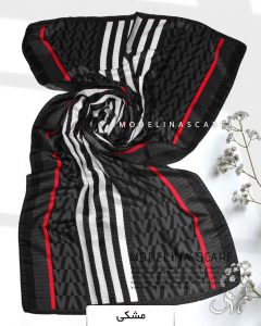 شال نخی مدلینا 1082 مشکی