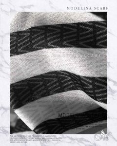 شال نخی مدلینا 1082 تابستانه