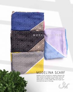 خرید شال نخی مدلینا 1089