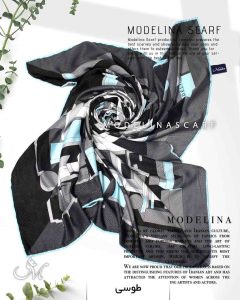 روسری نخی مدلینا 1091 مشکی