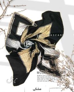 روسری نخی گوچی 1093 مشکی