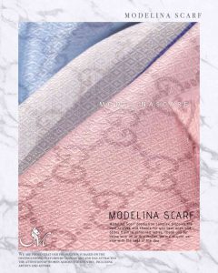 خرید روسری نخی گوچی 1093 صورتی