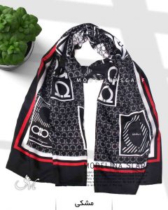 شال نخی Ferragamo 1094 مشکی