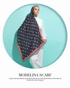 شال نخی مدلینا 888M37