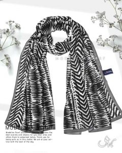 شال نخی مدلینا 888M38 مشکی